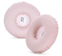 Almohadillas compatibles con JBL Tune 600 600BTNC 660 660NC 670 670NC hechas de piel de proteína suave y núcleo de esponja (rosa)