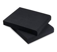 Almohadillas de aislamiento para monitores de estudio, aptas para altavoces grandes de 6, 5, 7 y 8 pulgadas | Reducen las vibraciones y se adaptan a la mayoría de los soportes - Par | SMPad 8 Almo
