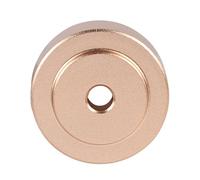 Almohadillas de Amortiguadores de Amortiguadores Amplificadores de 20 Mm de Diámetro, Conjunto de 4, Aleación de Aluminio, para Crear un Entorno de Sonido Estéreo Real (Dorado)