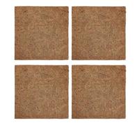 Almohadillas de anidación de pollo - REUSABLE 30x30cm 11.81x11.81in de espesor | Mat de de gallina, diseño lavable, cría de invierno, patio trasero, suministro de hábitat de aves de corral | COOP