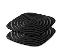 Almohadillas de anidación funcionales lavables para pollos que elevan la comodidad de tu cocinero (2 negras)