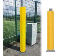 Almohadillas de baloncesto de 183 cm de alto y 2 cm de grosor, adecuadas para postes de 6,35 cm a 16,5 cm de diámetro. Resistente a la intemperie, duradera, resistente a los rayos UV y al agua