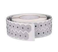 Almohadillas de bloqueo de bordes de lentes, 1000 unidades de almohadillas de cinta adhesiva de doble cara antideslizantes para procesamiento de lentes (18.5 x 29 mm)