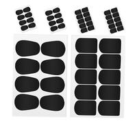 Almohadillas de Boquilla de Saxofón 0, 5mm 6 Hojas Negras