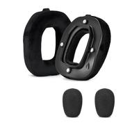 Almohadillas de botón megnético de alta calidad y espuma de micrófono compatibles con auriculares A40TR, esponjas con cancelación de ruido, almohadillas de espuma de aislamiento de ruido