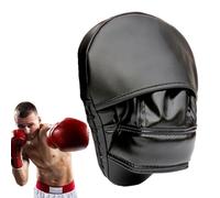 Almohadillas de boxeo, manoplas de boxeo - Mitones de boxeo curvos,Target Strike Shield-guantes de mano para golpear, almohadillas de entrenamiento de Jab de cuero, ventiladas para Muay Thai, Kickboxi