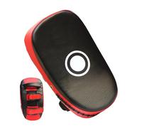 Almohadillas de boxeo para entrenamiento, equipo de entrenamiento curvo de piel sintética, almohadilla de entrenamiento de kickboxing, para adultos, hombres y mujeres, gimnasio en casa, kickboxing