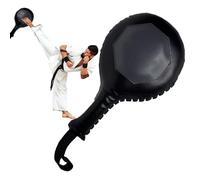 Almohadillas de boxeo para entrenamiento - Puntada reforzada - Entrenador de boxeo con banda elástica, dispositivos portátiles para luchas de artes marciales contra fitness