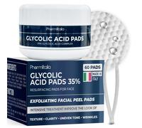 Almohadillas de cido gliclico para la cara: al 35% de cido gliclico resurgiendo almohadillas de cscara para la piel ms suave - almohadillas exf