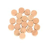 Almohadillas de corcho reparadoras, paquete de 20 unidades de 9,5 mm, para trombón, reparación de trombón, válvula de escupida, kit de accesorios para reparación de trompeta y trombón