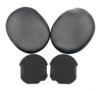 Almohadillas de cuero de proteína para Sony para mdr para 1000x Series Gold | Para cuero de proteína premium, tacto suave, larga durabilidad, color negro, se adapta a WH1000XM2-XM5