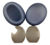 Almohadillas de cuero de proteína para Sony para mdr para 1000x Series Gold | Para cuero de proteína premium, tacto suave, larga durabilidad, color negro, se adapta a WH1000XM2-XM5