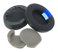 Almohadillas de cuero de proteína para Sony para mdr para 1000x Series Gold | Para cuero de proteína premium, tacto suave, larga durabilidad, color negro, se adapta a WH1000XM2-XM5