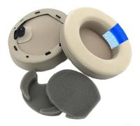 Almohadillas de cuero de proteína para Sony para mdr para serie 1000x | Para cuero de proteína premium, tacto suave, larga durabilidad, color negro, se adapta a WH1000XM2-XM5