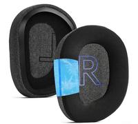 Almohadillas de cuero de proteína suave para auriculares Logitech G522 | Piel de proteína suave, núcleo de espuma viscoelástica, ajuste cómodo, escucha larga para sesiones, opción de color negro