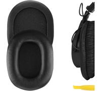 Almohadillas de cuero proteico QuickFit compatibles con auriculares Sony MDR-7506, MDR-V6, MDR-CD900ST. Almohadillas de repuesto.