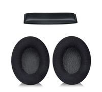 Almohadillas de cuero/tela con diseño de esponja para auriculares Sennheiser HD200Pro.