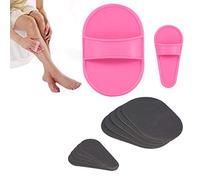 Almohadillas de depilación, papel depilador portátil Depilación Depilación Depilatoria Dispositivo de Lijado Depilatorio Herramienta de Depilación Set para Bikini/Piernas/Facial/Axilas/Brazo/Cuerpo