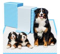 Almohadillas de entrenamiento extra grandes para perros de 28 x 34 pulgadas, 30 unidades, almohadillas para orina de mascotas súper absorbentes para perros, de secado rápido y a prueba de fugas,