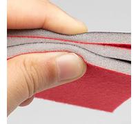 Almohadillas de esponja de papel de lija, paquete de 24 hojas de papel de lija de espuma flexible, 180-3000, almohadillas abrasivas húmedas/secas para automoción, metal, madera y bricolaje