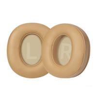 Almohadillas de espuma ABS para auriculares FiiO FT1 y FT1 Pro, cómodos cojines de repuesto con ajuste seguro, estilos negro y amarillo para equipo de audio (cuero amarillo)