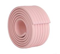 Almohadillas de espuma de adherencia segura diseñadas para literas, camas elevadas y escaleras de dormitorio con ayuda de corte integrada (rosa)