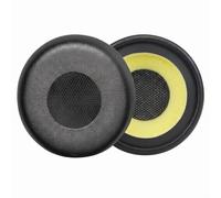 Almohadillas de Espuma de Repuesto Compatible con Jabra Evolve 65 Negro | Cuero Proteico Aislante, Filtro Interior, Apto para Modelos 20 20se 30 30ii 40, Ideal para Oficina y Trabajo en Remoto