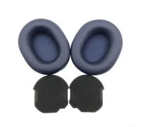 Almohadillas de espuma de repuesto para auriculares Sony WH-1000XM5, compatibles con diseño original para mayor comodidad y aislamiento del sonido (azul)