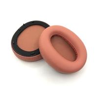 Almohadillas de Espuma de Repuesto para Edifier W820NB,Auriculares Almohadillas de Espuma para Auriculares,Cubierta de Esponja de proteína Suave para Auriculares (Naranja)