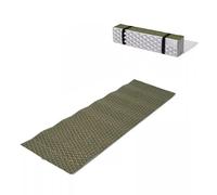 Almohadillas de espuma for acampar, colchoneta for dormir plegable, ultraligera, celda cerrada, a prueba humedad, for senderismo, mochilero y acampada en coche(Green)