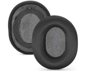 Almohadillas de espuma negra para auriculares inalámbricos BASEUS D05 | Mezcla de Noly y esponja, construcción, mantiene la forma, reduce la fatiga del oído, 2 piezas incluidas