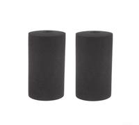Almohadillas de espuma para pies, 2 unidades, rodillos de espuma de repuesto para extensión de piernas, ajuste cómodo de alta densidad, núcleo desmontable fácil de instalar, para banco de pesas y