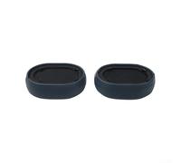 Almohadillas de espuma suave para Plantronics para backbeat GO810 para | para cuero sintético duradero, resistente al sudor para la superficie, diseño negro y azul, tamaño 10x8cm