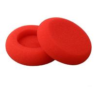 Almohadillas de espuma viscoelástica de repuesto diseñadas para KOSS KSC35 KSC75 KSC55 con grosor extra para aumentar la comodidad y reducir la presión sobre las orejas (rojo)