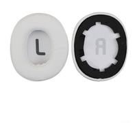 Almohadillas de espuma viscoelástica para auriculares JBL TUNE 700BT, 710BTNC, 750BTNC, almohadillas de repuesto de piel sintética (blanco)