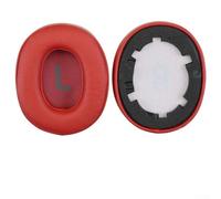 Almohadillas de espuma viscoelástica para auriculares JBL TUNE 700BT, 710BTNC, 750BTNC, almohadillas de repuesto de cuero PU (rojo)