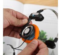 Almohadillas de espuma viscoelástica para auriculares KOSS con grosor extra para proporcionar una amortiguación mejorada y comodidad durante largos períodos de escucha (verde)