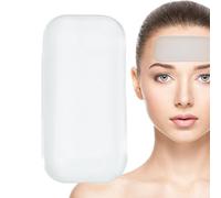 Almohadillas de extensión de pestañas, suministros de extensiones de pestañas, almohadilla de soporte de pestañas suelta, calcomanía de silicona agradable al tacto para la frente para mujeres