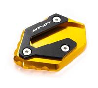 Almohadillas De Extensión Soporte Lateral, Expansor Placa Ampliación Para Y&amaha MT07 MT 07 MT-07 MT09 Para Tracer 900 /gt 700 9gt placa soporte(Color3)