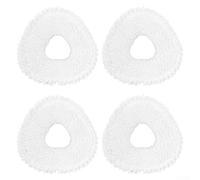 Almohadillas de fibra ultrafina para Narwal para freo Z10 Ultra Z X10 Pro - Accesorios de aspiradora robot lavables, limpieza profunda de pelo de mascotas, manchas de aceite, superficies duras, 15 cm