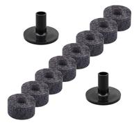 Almohadillas de Fieltro para Platillo Fundas Negras 10 Piezas