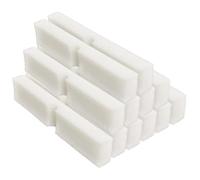 Almohadillas de filtro de espuma Fx4 de repuesto compatibles con filtro de recipiente Fluval FX5 / FX6, almohadillas de filtro de espuma de esponja biológica para acuario (12 paquetes)