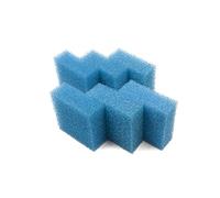 Almohadillas de filtro de tanque para peces con espuma gruesa, compatibilidad genérica para Juwel Standard/BioFlow 6.0 (6 unidades)