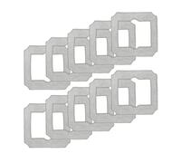 Almohadillas De Fregado Compatibles Con Ecovacs Y Winbot. Repuestos For Mini Aspiradoras W CC02 0012. Paño De Fregado For Aspiradoras De Ventanas. Fácil De Reemplazar.(10PCS)