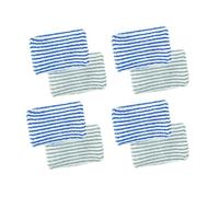 Almohadillas De Fregona Compatibles Con Cabezal Aqua ZR009600, Compatibles Con Rowenta, XFORCE, FLEX, 8.60, 11.60, RH9611, RH9637, RH9811, RH98, RH9890, Repuesto De Aspiradora.(8pcs)