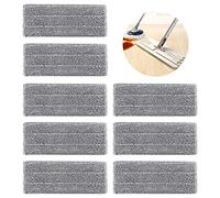 Almohadillas De Fregona Lavables 8 Piezas Paño De Limpieza De Suelos Almohadillas De Limpieza De Microfibra Para Fregona Adecuado Para La Mayoría De Los Tipos De Suelo Lavable A Máquina