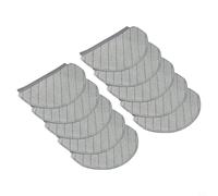 Almohadillas de fregona lavables para ECOVACS para deebot N20 Series - para paños de limpieza de microfibra premium, accesorios de aspiradora robot, exfoliante profundo, paquete de 10 (10 unidades)