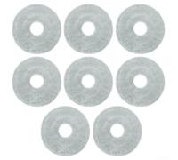 Almohadillas de fregona para Xiaomi X20 Max Pro X20+ para dreame L10s para l20 para aspiradora robot x40, paño de fregona de repuesto, compatible con Mijia Robotic para kit de aspiradora (8 piezas)