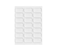 Almohadillas de gel adhesivas que no dejan marcas, seguras figuras de anime en paseos con baches, calcomanías transparentes seguras para superficies lisas, adhesivo transparente para decoración de