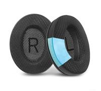 Almohadillas de gel de hielo reductoras de ruido para auriculares Bose QC25 QC35 QC45, ideales para entusiastas de la música (negro)